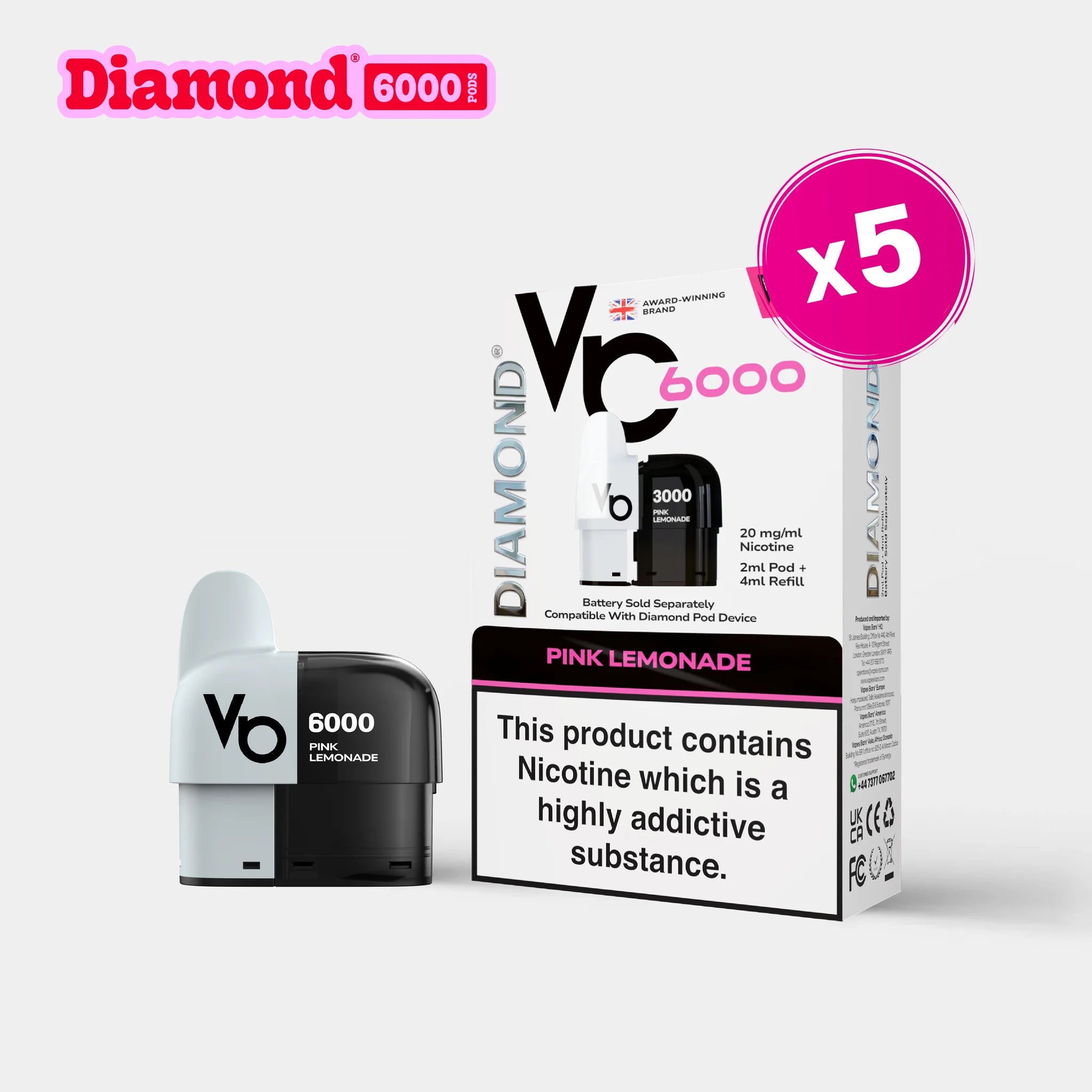 Diamond® 6000 Pods X5