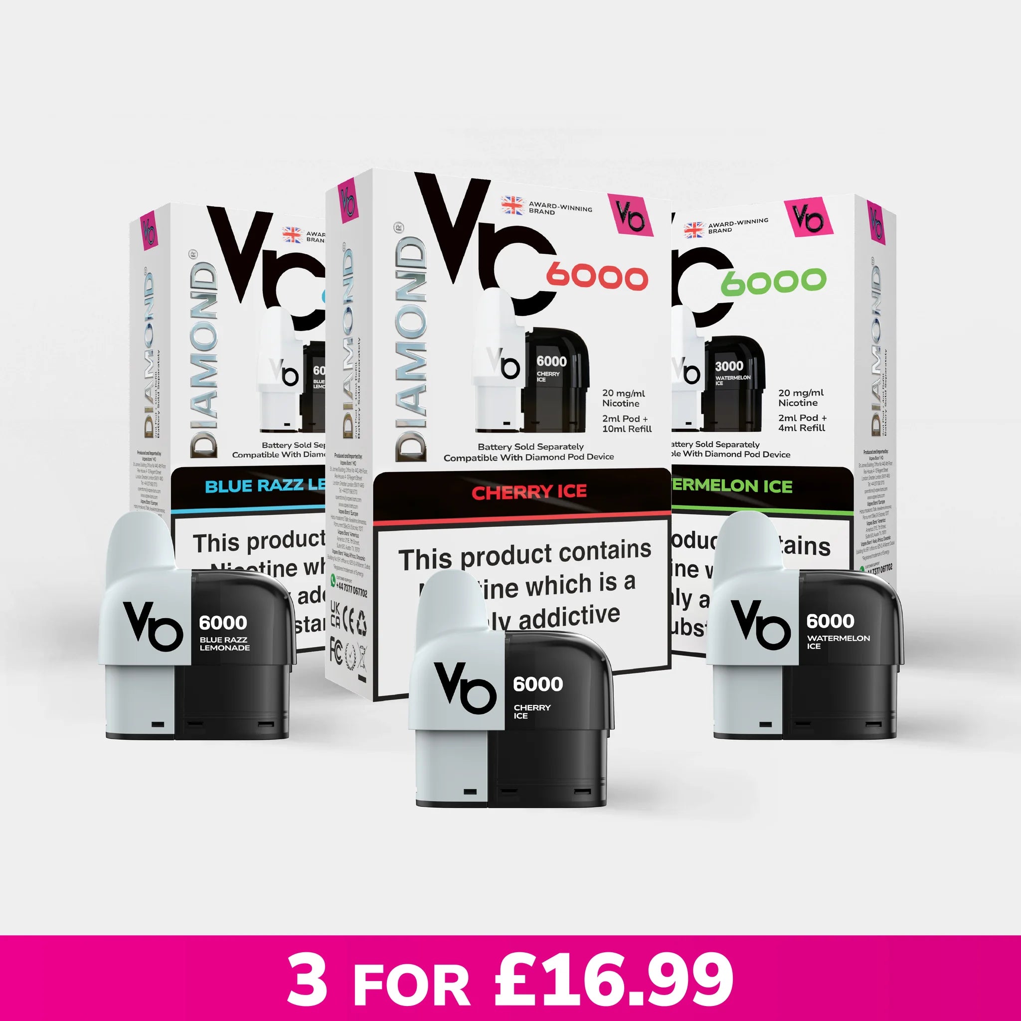 Diamond® 6000 Pods X3