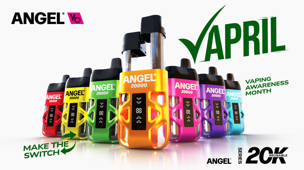 VApril Is Here! Thinking of Switching? Angel® 20K Makes It Simple.