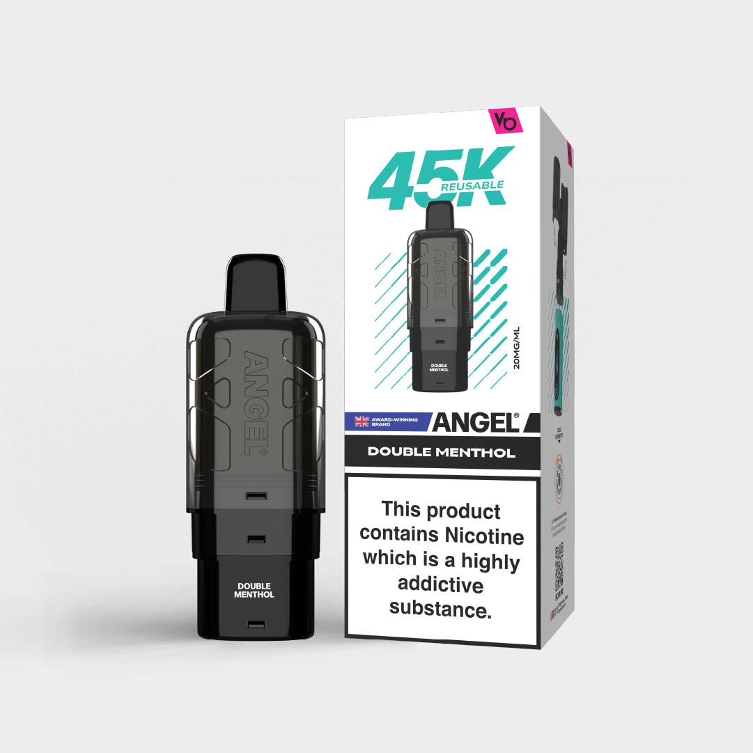 Double Menthol 2x (2ml pods+ 10ml refill + 10ml refill)