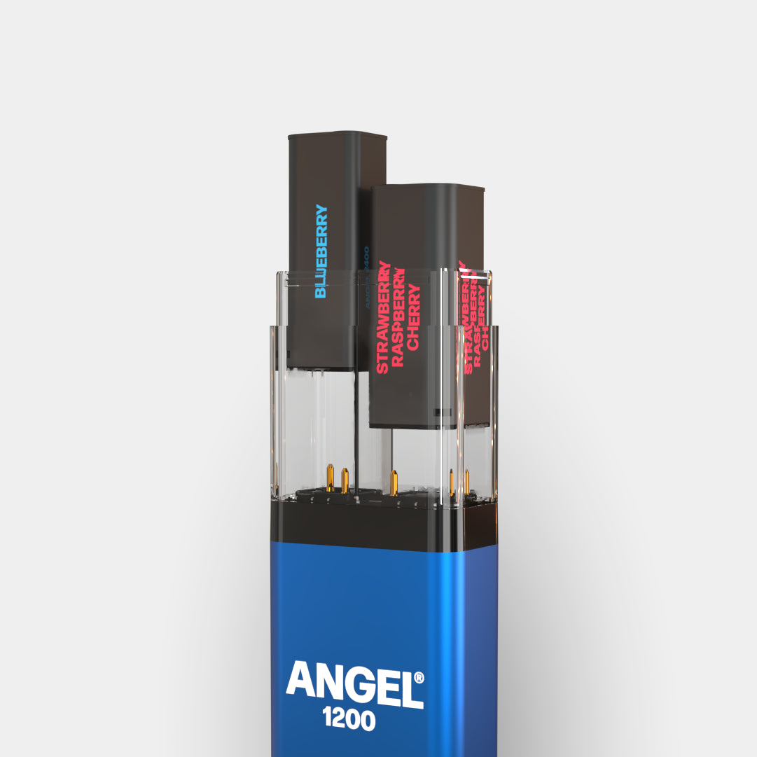 Angel 1200 Blue Edition | Dual-Pod Kit | Vapes Bars Angel 1200 Blue Edition | Dual-Pod Kit | Vapes Bars