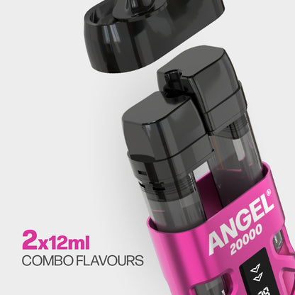 Angel 20k 2*12ml Combo Flavors delivering sweet and playful notes