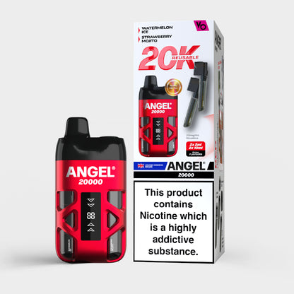 Angel 20k "Red Edition" With Bold Packaging