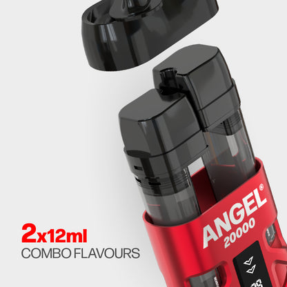 Angel 20k 2*12ml Combo Flavors delivering vibrant taste profiles