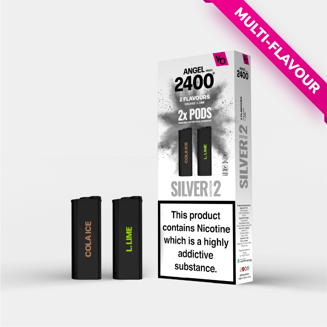 Silver Edition 2, 2x 2ml Pods