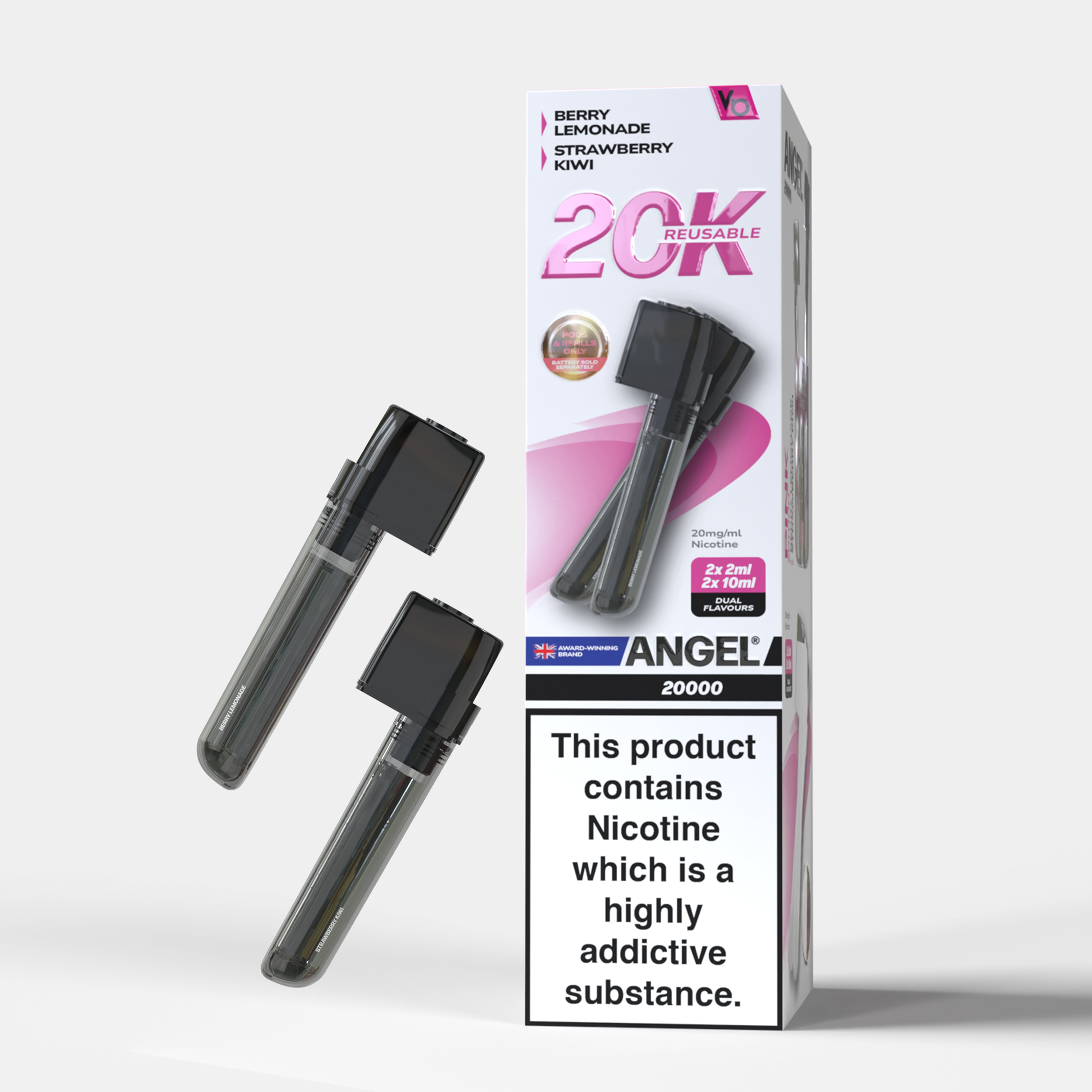 Pink Edition 2x (2ml pod+ 10ml refill)