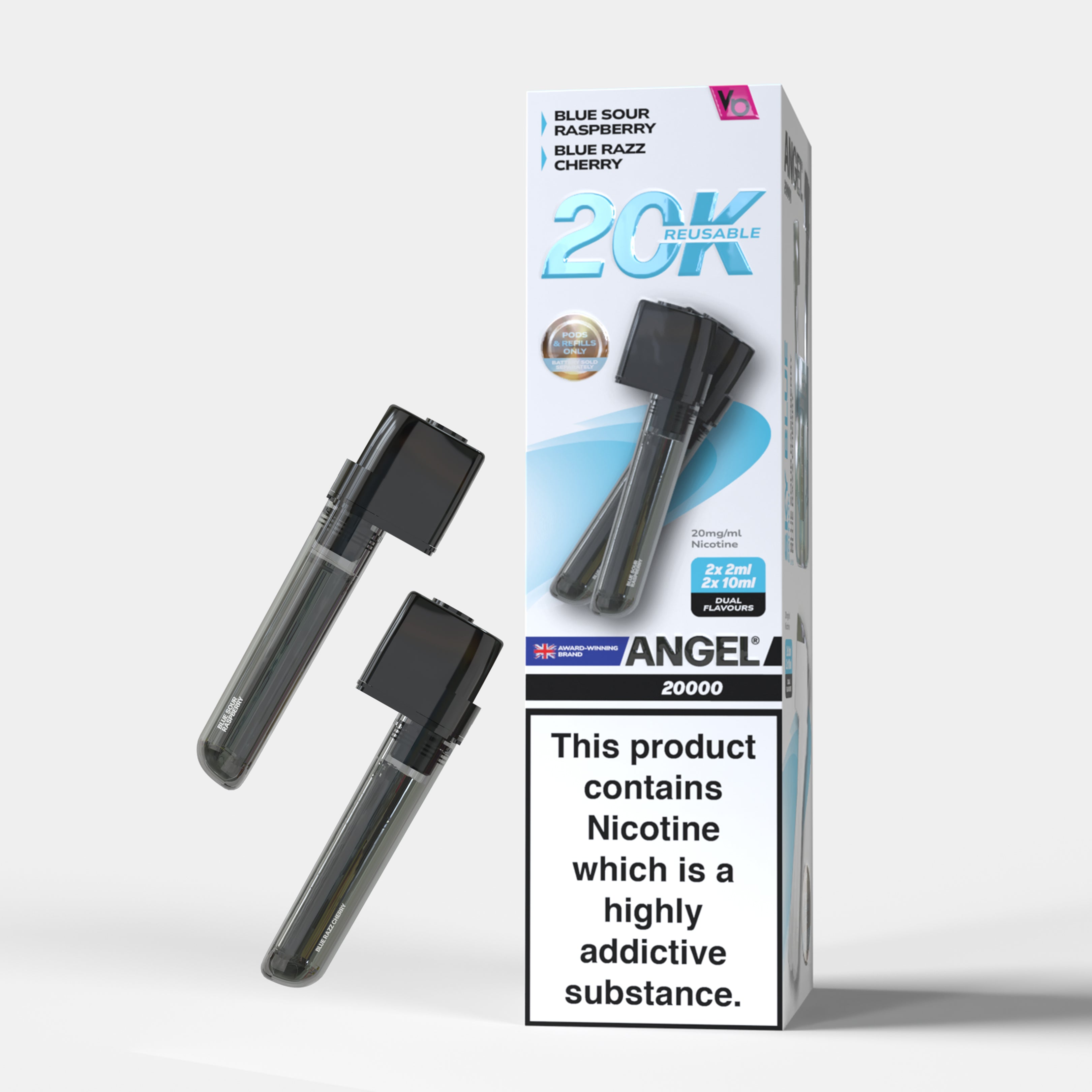 Sky Blue Edition 2x (2ml pod+ 10ml refill)