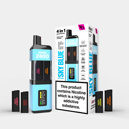 Sky Blue Edition 4 in 1 Kit - Vapes Bars®