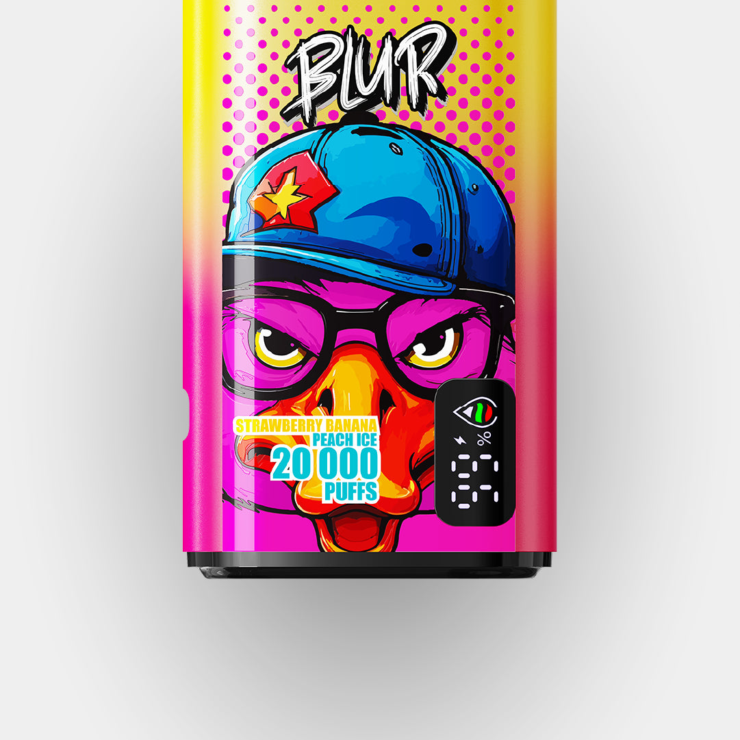 Blur 20,000 Strawberry Banana / Peach Ice