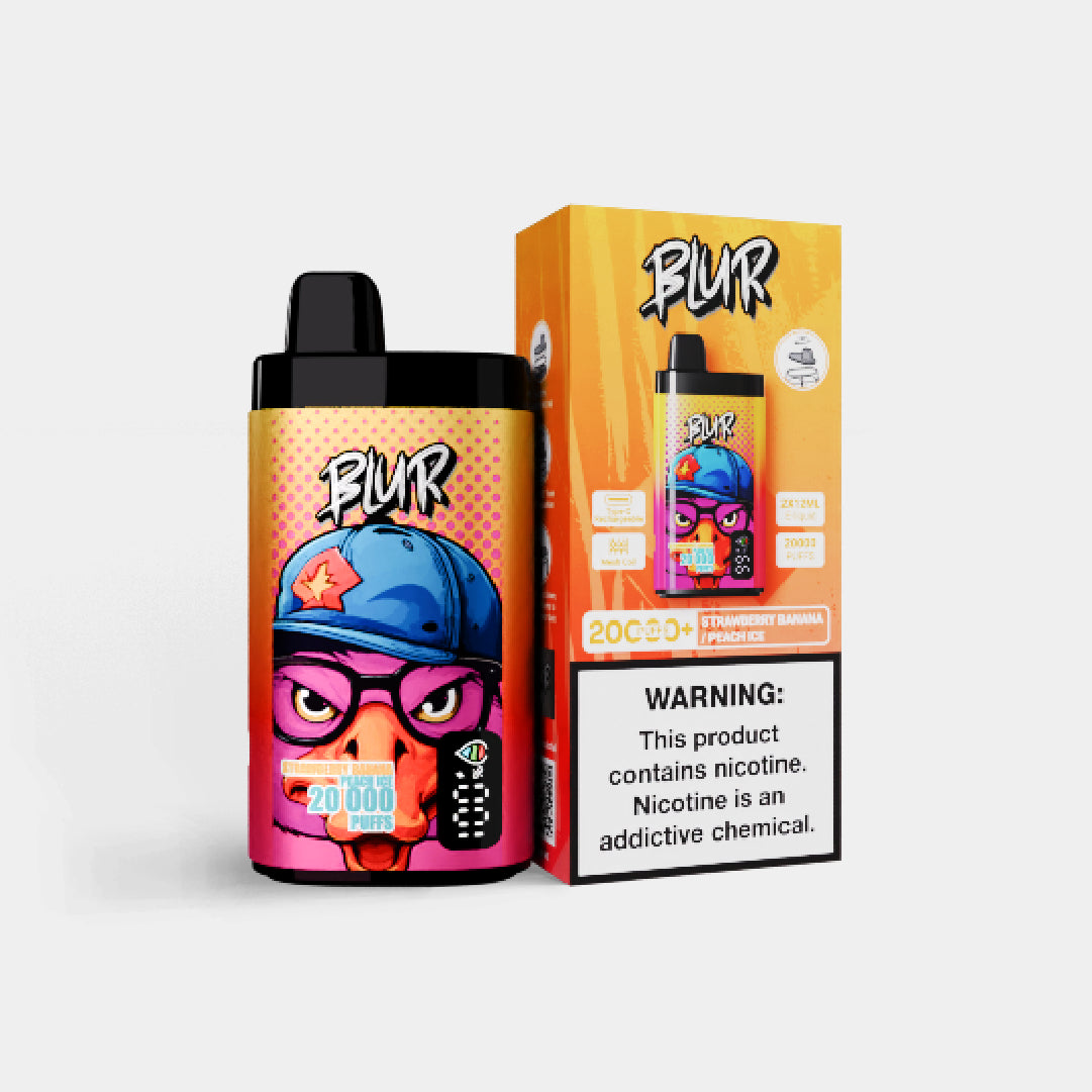 Blur 20,000 Strawberry Banana / Peach Ice