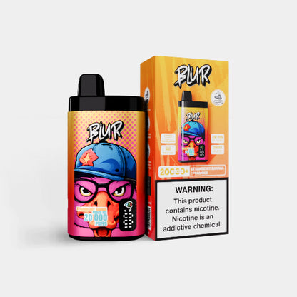 Blur 20,000 Strawberry Banana / Peach Ice