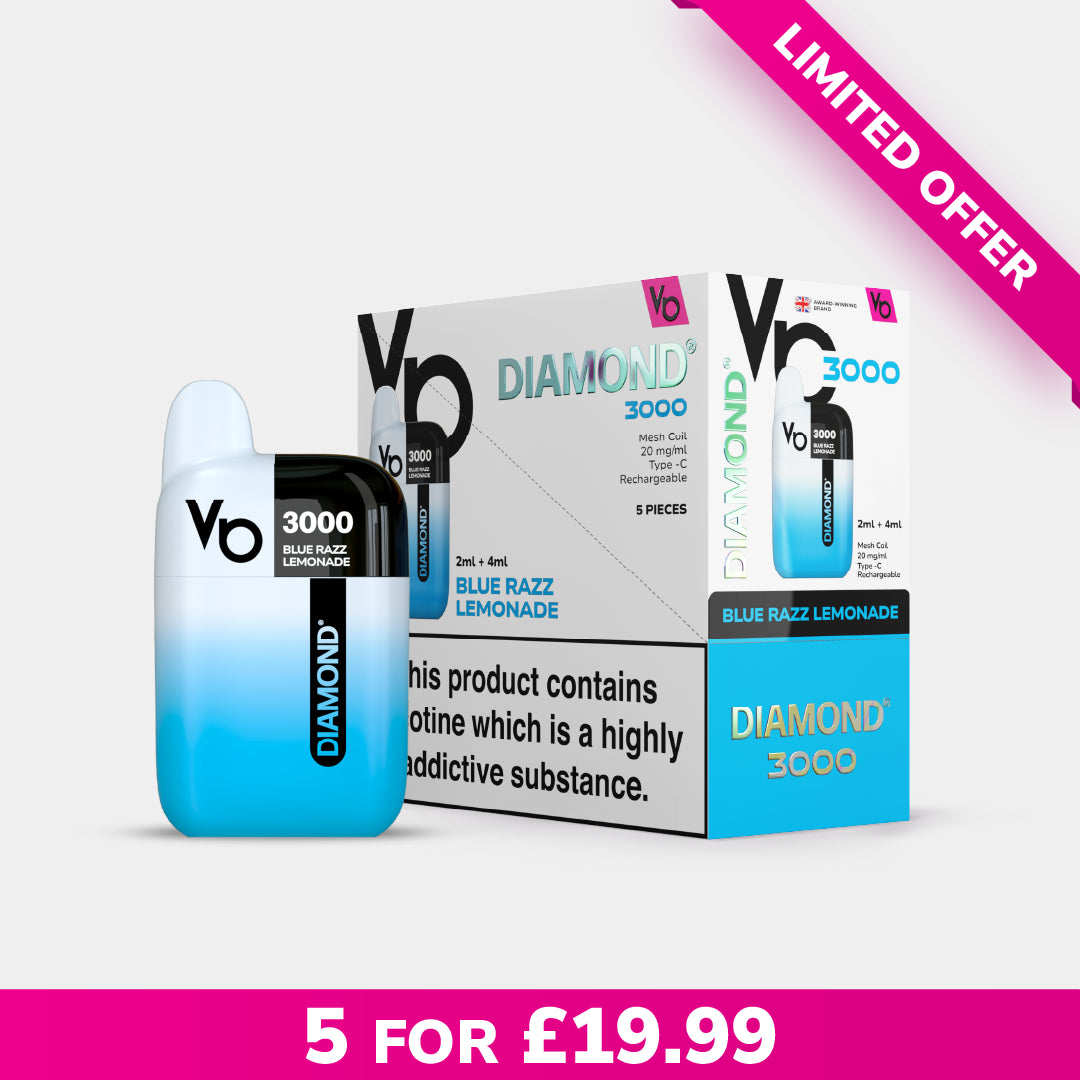 Blue Razz Lemonade 5 For £19.99