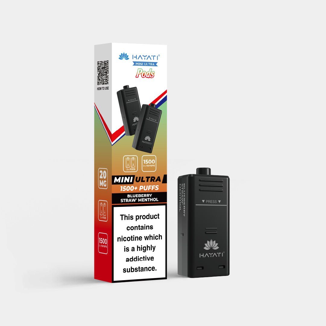Blueberry Straw' Menthol