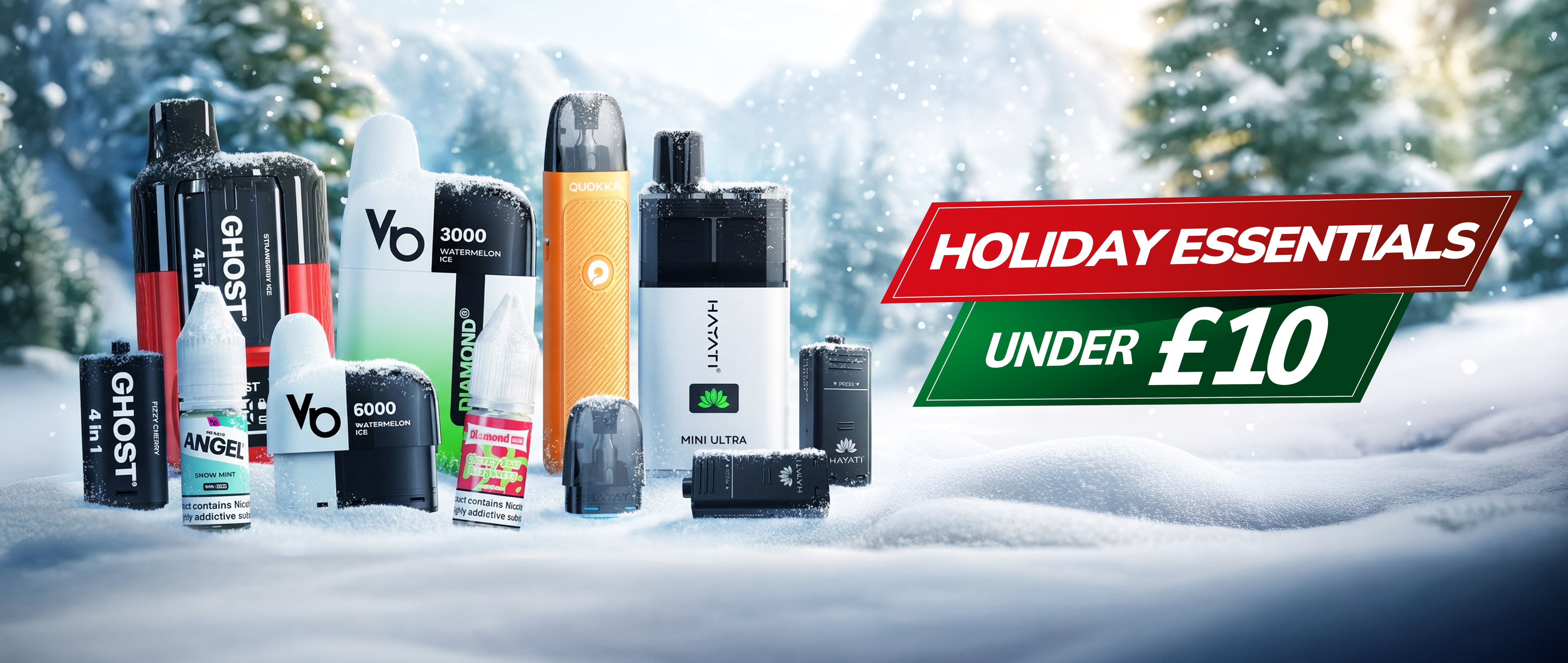 Holiday Essentials – Under £10