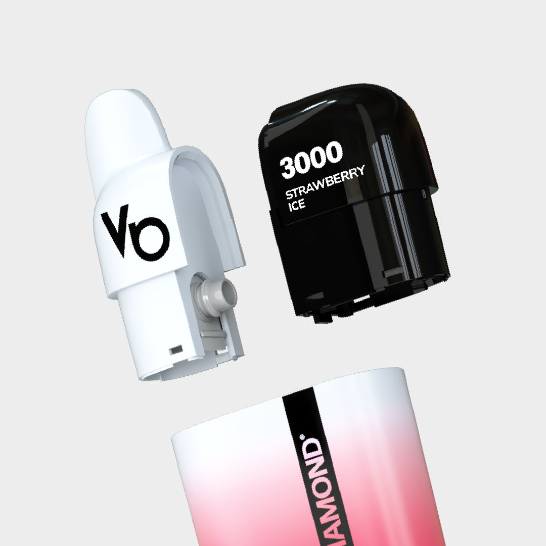Strawberry Ice | Diamond 3000 KIT Vapes Bars Strawberry Ice | Diamond 3000 KIT Vapes Bars