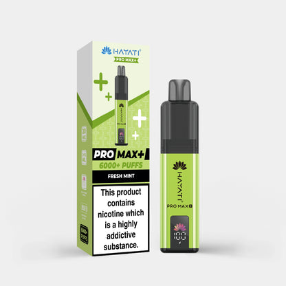 Fresh Mint | Hayati Pro Max+ Vapes Bars Fresh Mint | Hayati Pro Max+ Vapes Bars