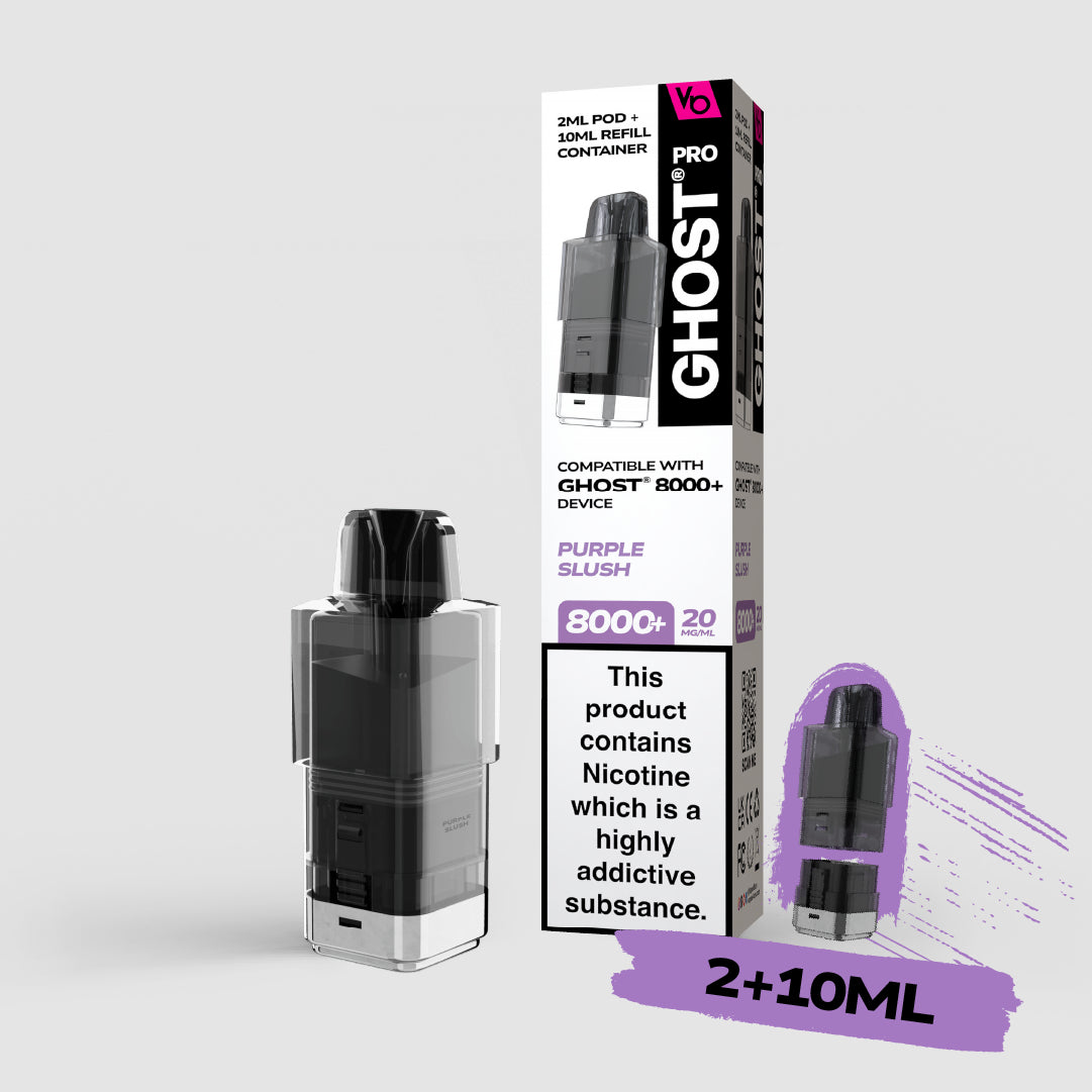 Ghost® Pro 8000+ Purple Slush Pods | Vapes Bars®