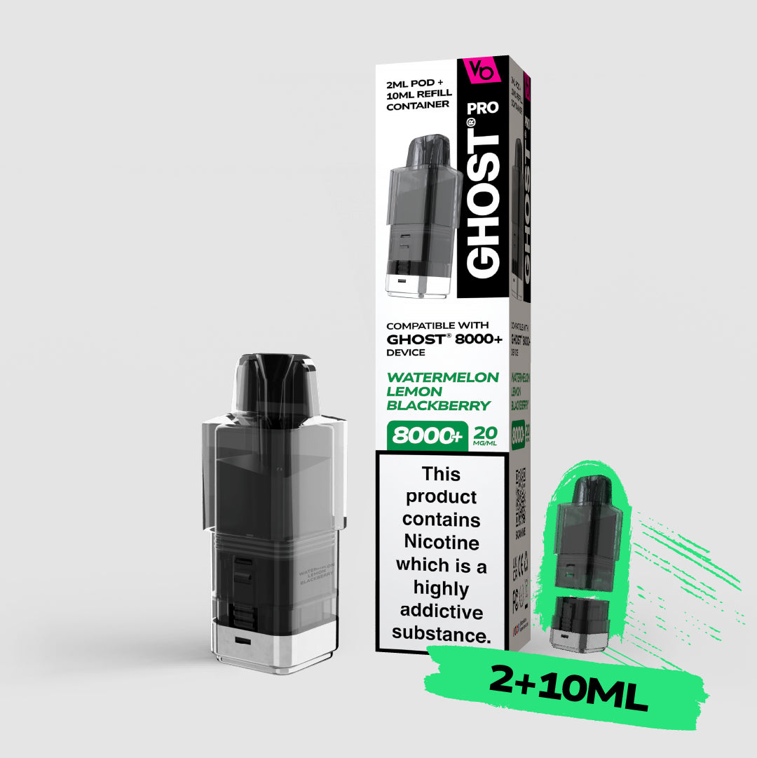 Watermelon Lemon Blackberry 2ML+10ML Pods