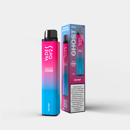 Ghost Pro 3500 vape device in Ice Pop Flavor With Packaging