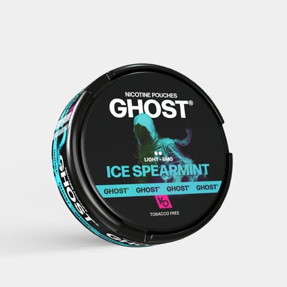 5 x Ghost® Nic Pouches Ice Spearmint Bundle - Vapes Bars®