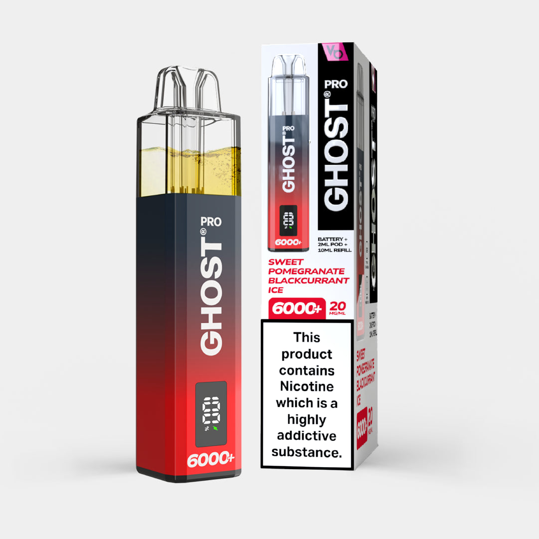 Ghost pro 6000_Sweet pomegranate blackcurrant ice