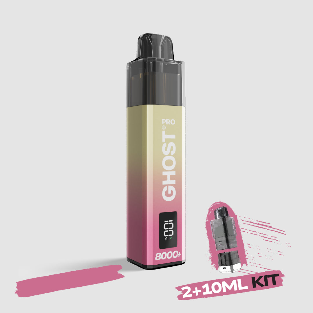 Ghost Pro 8000+ White Mamba Pod System | Vapes Bars Ghost Pro 8000+ White Mamba Pod System | Vapes Bars