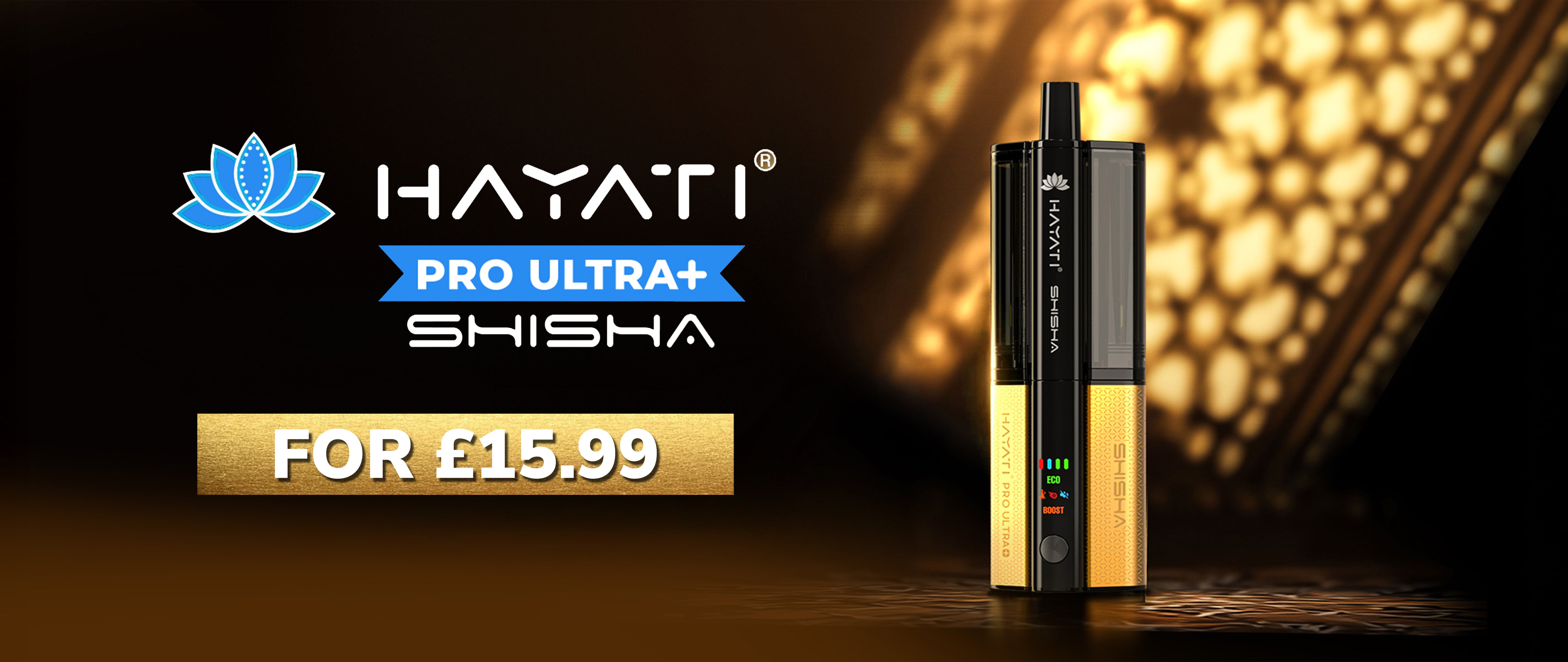 Hayati® Pro Ultra+ Shisha
