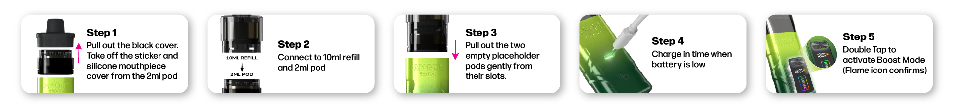 Double Menthol 2ml pod+10ml refill