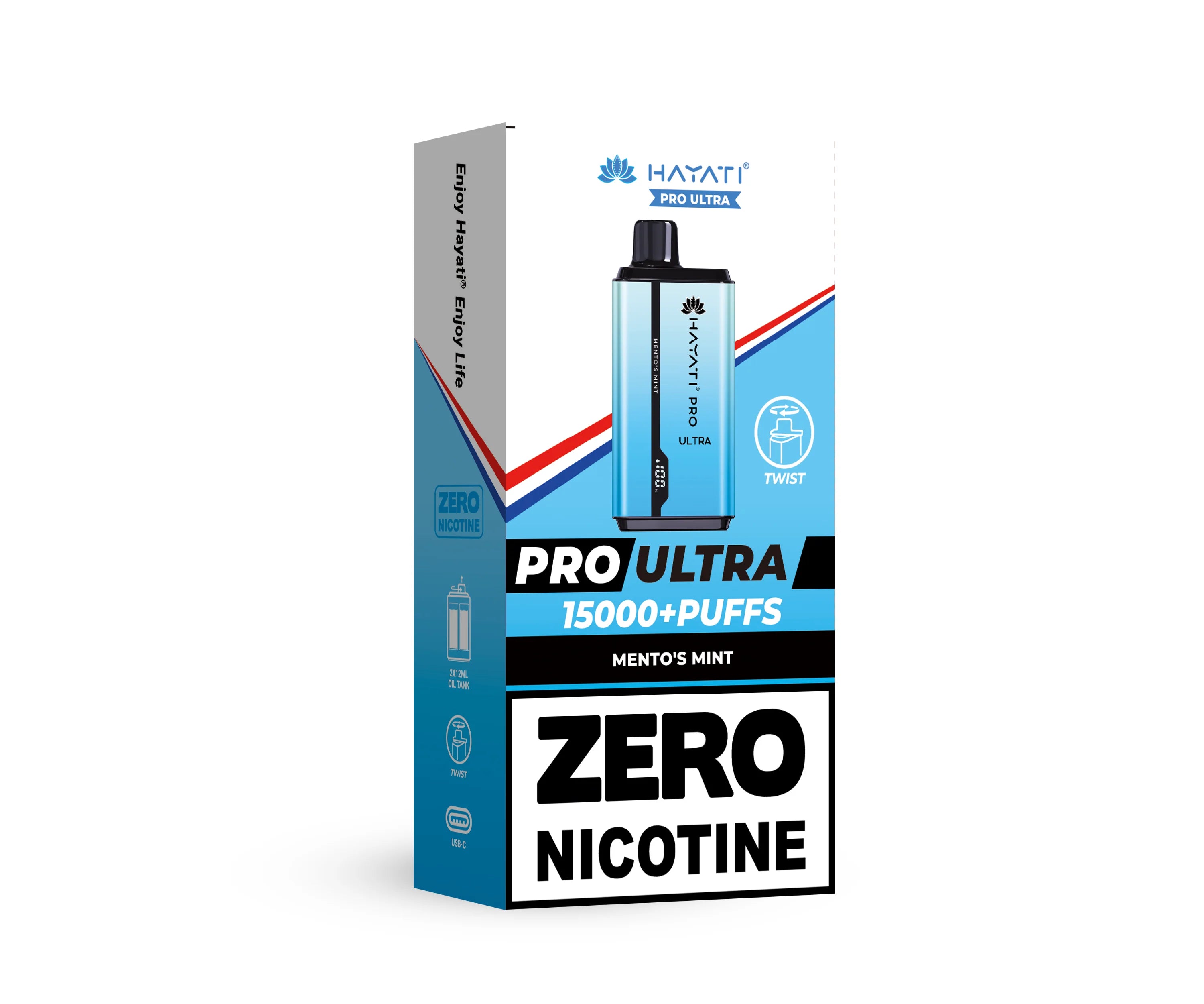 Hayati Pro Ultra Mento's Mint - Vapes Bars®