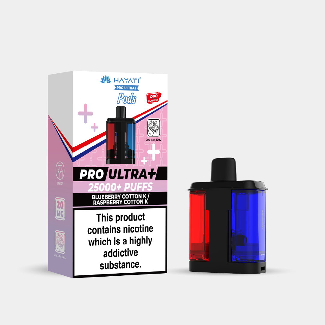 Blueberry Cotton K | Raspberry Cotton K