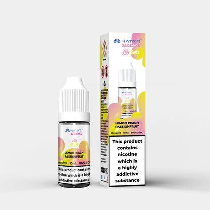 Hayati Salts 10 Ml Lemon Peach PassionFruit With Packaging