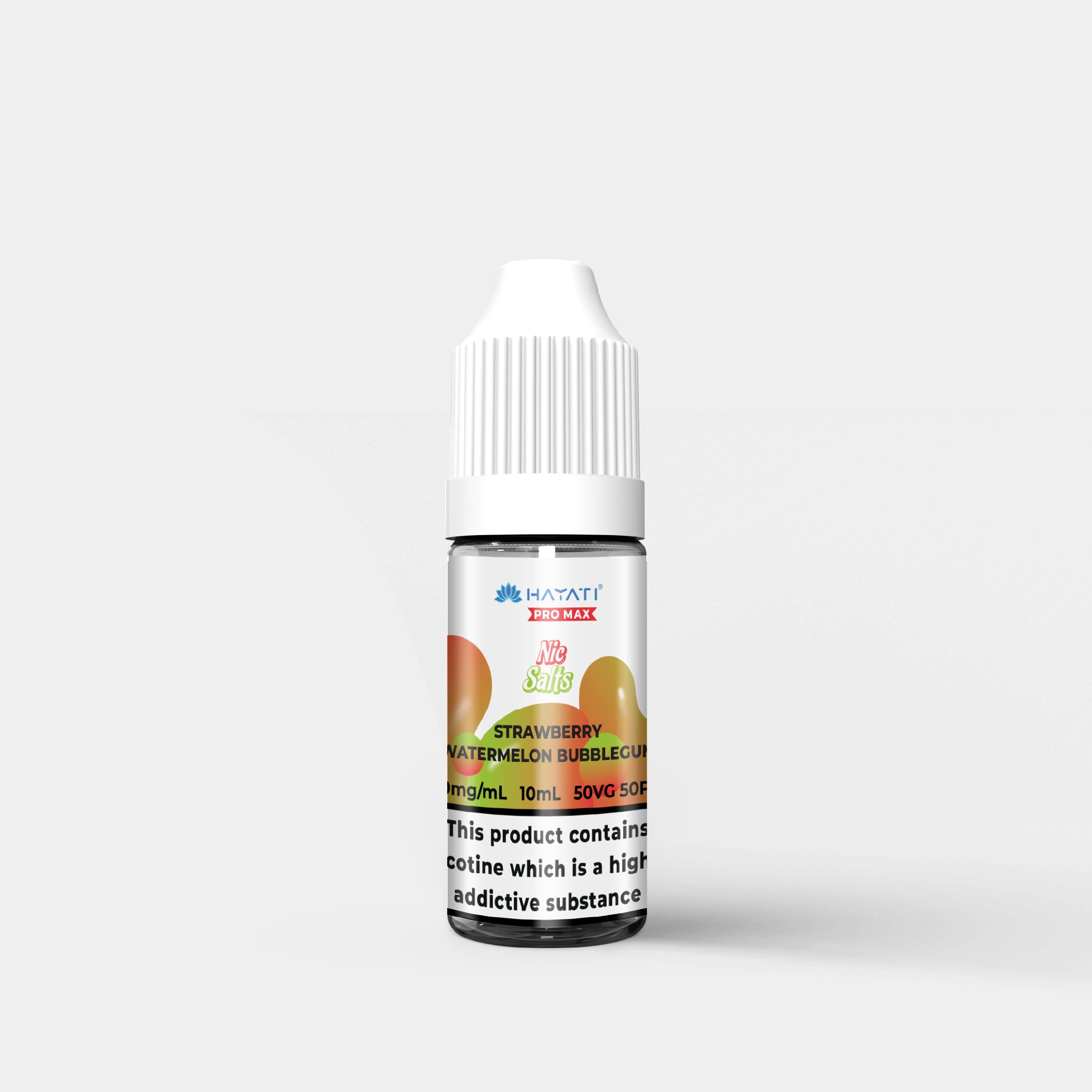 Hayati Salts 10Ml Strawberry Watermelon Bubblegum Bottle