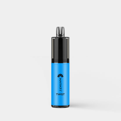 H' Blue flavor Hayati Twist vape device