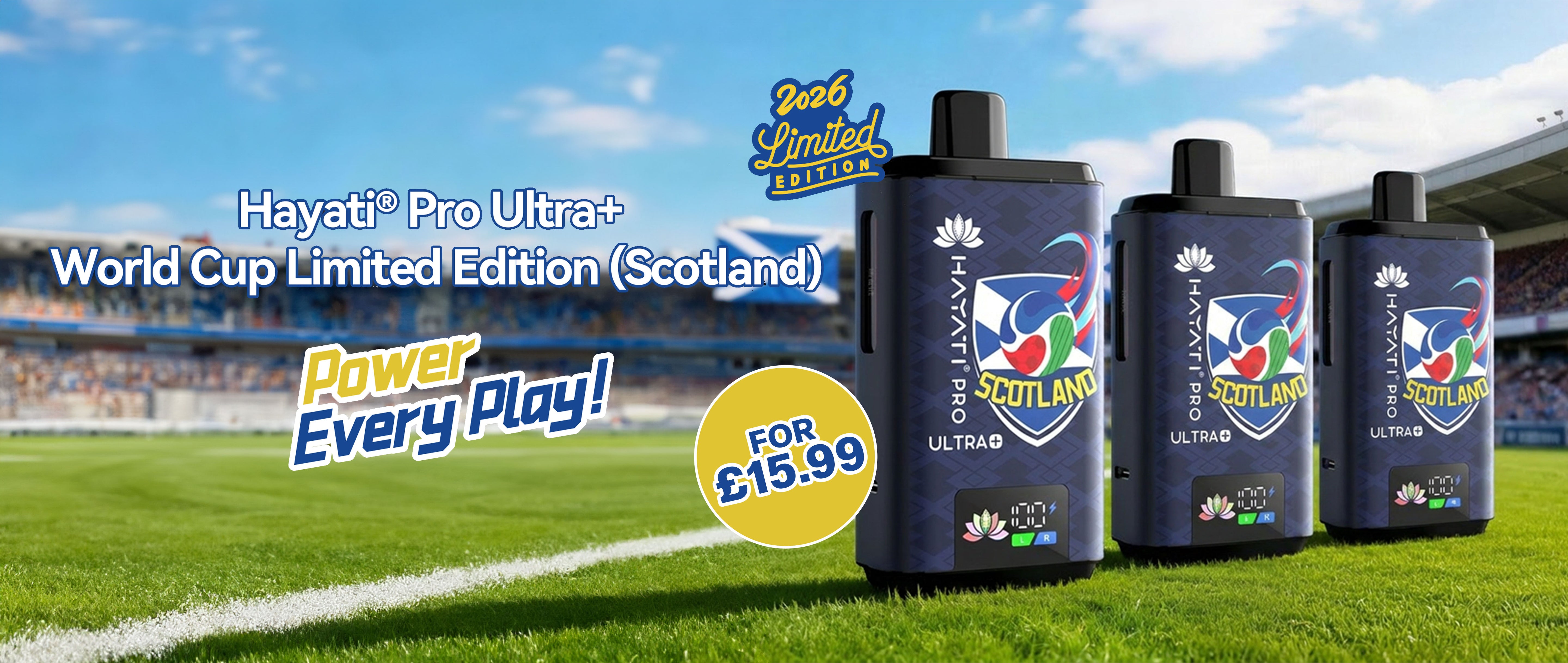 Hayati® Pro Ultra+ World Cup Limited Edition (Scotland)