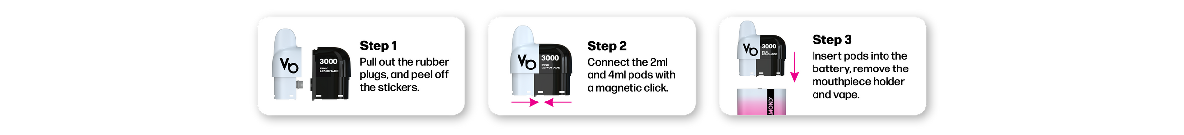 Strawberry Ice 2ml Pod & 10ml Refill