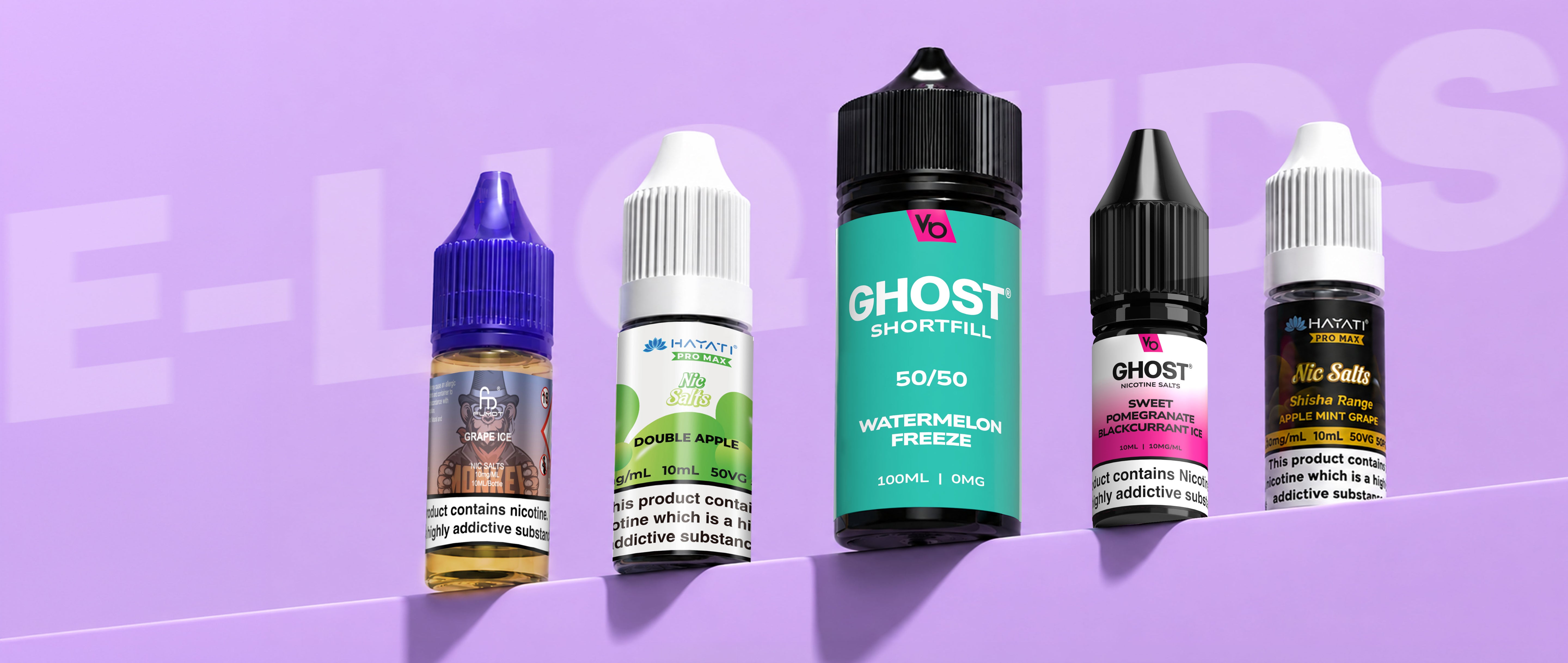 NEW E-LIQUIDS