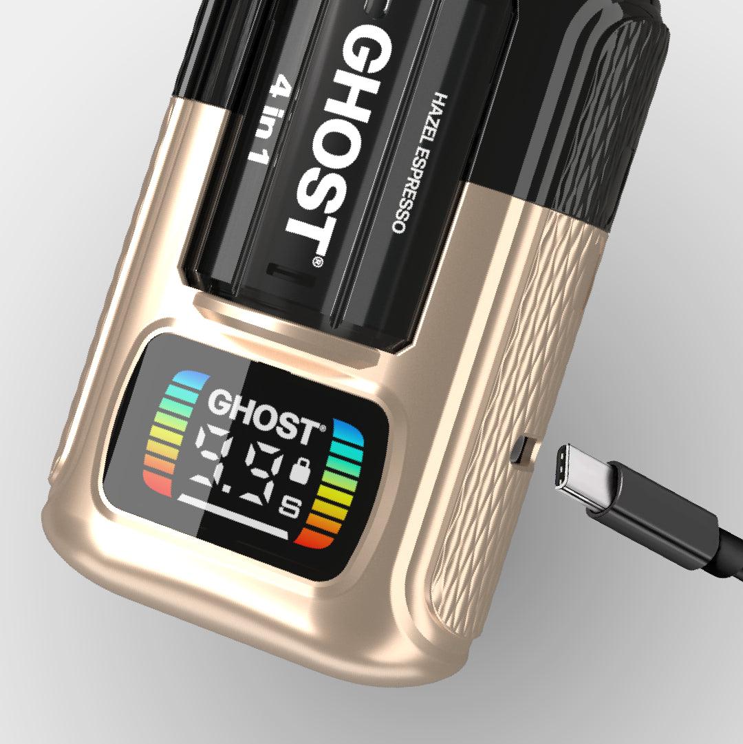 ghost smart vape Coffee Edition Ghost® 4 in 1 Rechargeable Device – Vapes Bars® ghost smart vape Coffee Edition Ghost® 4 in 1 Rechargeable Device – Vapes Bars®