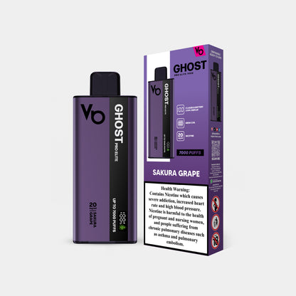 Ghost Pro Elite 7000 Sakura Grape With Packaging