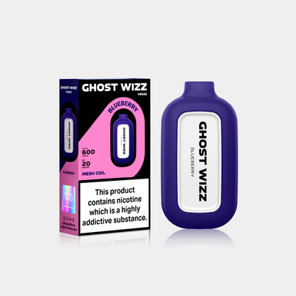 Ghost Wizz Blueberry With Packaging