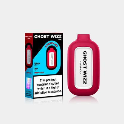 Ghost Wizz Cherry Ice With Packaging