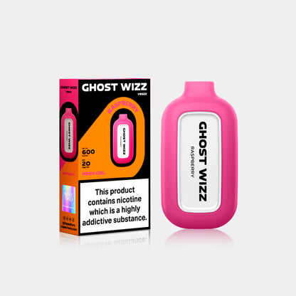 Ghost Wizz Raspberry With Packaging