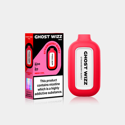 Ghost Wizz Strawberry Burst With Packaging 