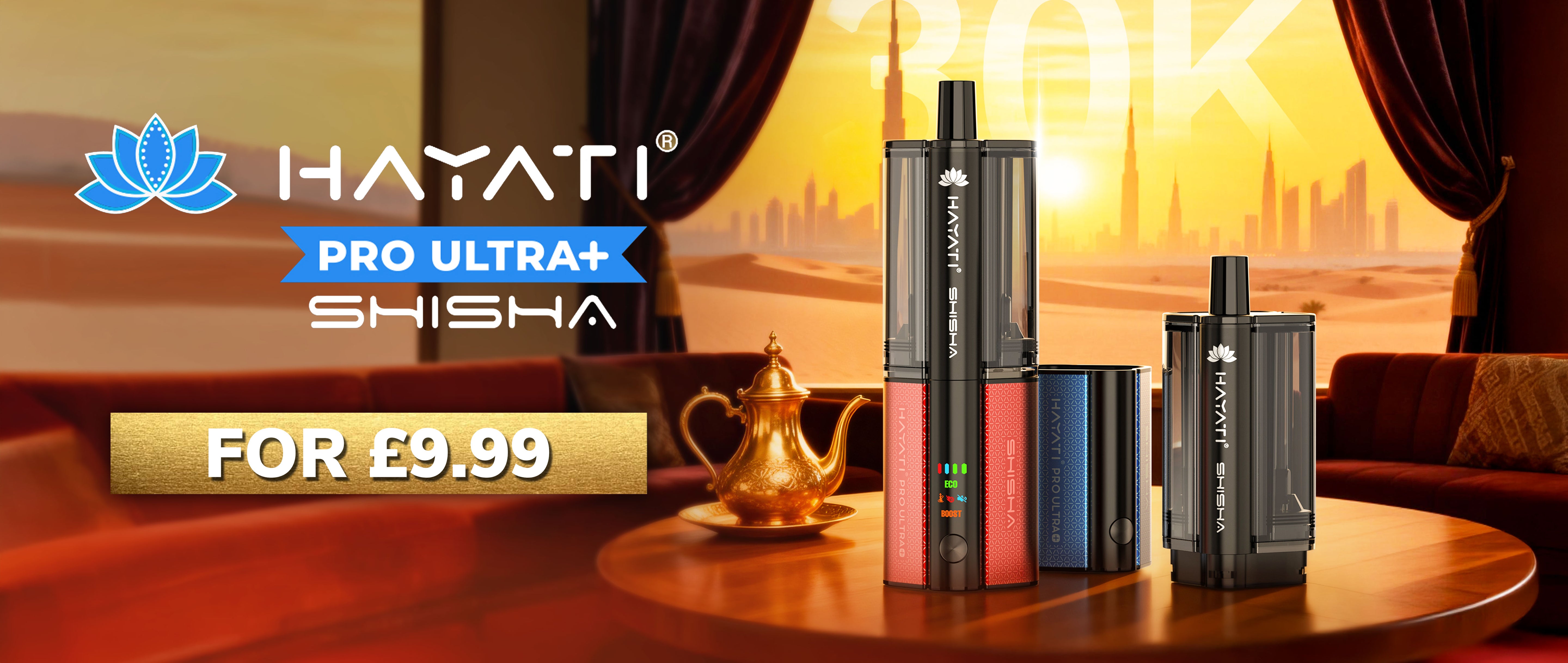 Hayati® Pro Ultra+ Shisha Pods