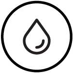 a e liquid drop icon