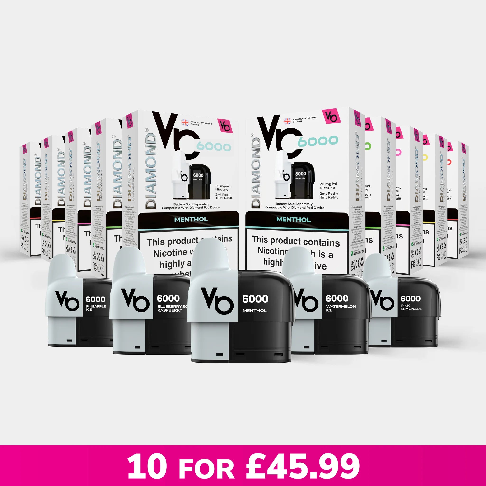 Diamond® 6000 Pods X10