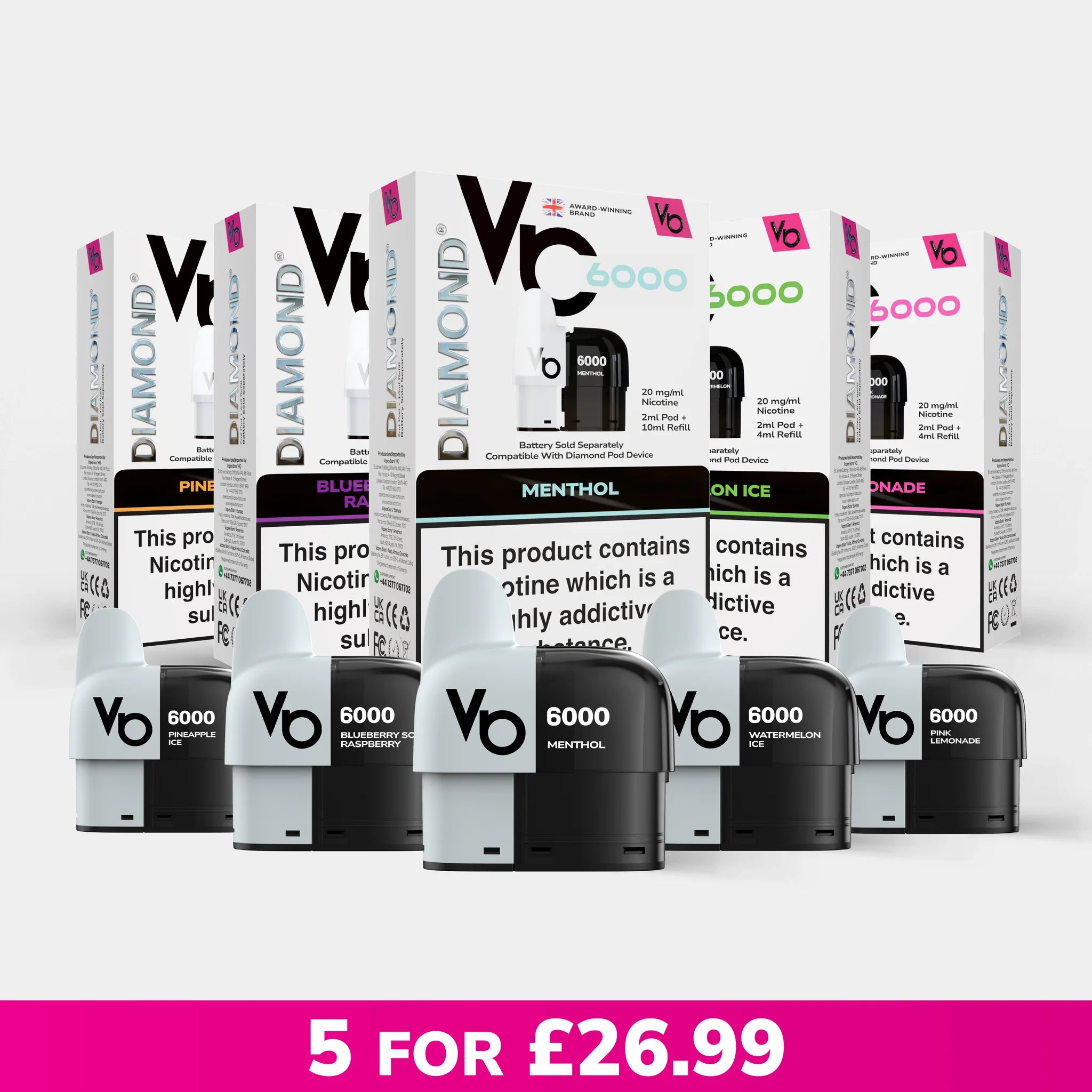 Diamond® 6000 Pods X5