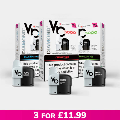 3X Diamond® 3000 Pods Bundle