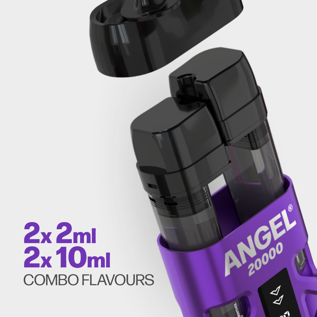 Angel 20000 Violet Edition Dual Pod System | Vapes Bars Angel 20000 Violet Edition Dual Pod System | Vapes Bars